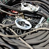 Copper cable scrap